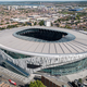 A photo of the Tottenham stadium in North London.